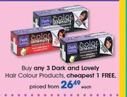 Dark & Lovely Hair Colour Products-Each