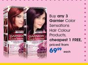 Garnier Colour Sensations Hair Colour Products-Each