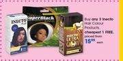 Inecto Hair Colour Products-Each
