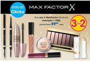 Max Factor X Products-Each