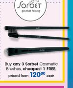 Sorbet Cosmetic Brushes-Each