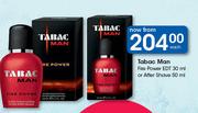 Tabac Man Fire Power EDP-30ml Or After Shave-50ml Each
