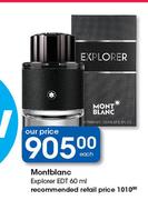 Montblanc Explorer EDT-60ml Each