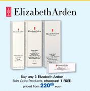  Elizabeth Arden Skin Care Products-Each