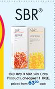 SBR Skin Care Products-Each