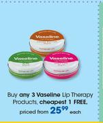 Vaseline Lip Therapy Products
