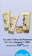 Olive De Provence Gift Sets-Per Set