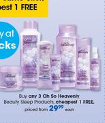Oh So Heavenly Beauty Sleep Products-Each