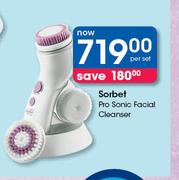 Sorbet Pro Sonic Facial Cleanser-Each