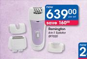 Remington 4 In 1 Epilator EP7020-Per Set 