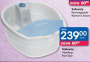 Safeway Vibrating Foot Spa-Each