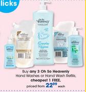 Oh So Heavenly Hand Washes Or Hand Wash Refills-Each