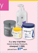 Epi-Max Hand & Body Products-Each