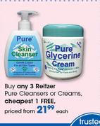 Reitzer Pure Cleansers Or Creams-Each