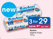 Savlon Hygiene Soaps-3 x 175g