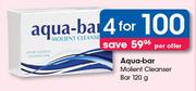 Aqua Bar Molient Cleaner Bar-4 x 120g