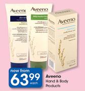 Aveeno Hand & Body Products-Each