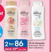 Oh So Heavenly Body Lotion-2 x 720ml