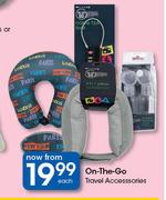 On The Go Travel Accessories-Each