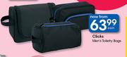 Clicks Men's Toiletry Bags-Each