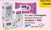 Femagene Sanitary Products-Per Pack