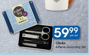 Clicks 4-Piece Gromming Set-Per Set