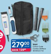 Wahl 20-Piece Colour Code Combo WC9314-1716-Per Set