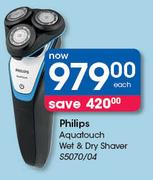 Philips Aquatouch Wet & Dry Shaver S5070/04