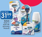  Schick Hydro Or Hydro Silk Grooming Products-Each