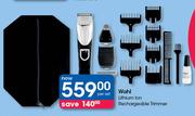 Wahl Lithium Ion Rechargeable Trimmer-Per Set