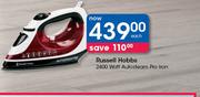 Russell Hobbs 2400 Watt Autosteam Pro Iron-Each