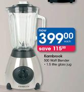 Kambrook 500 Watt Blender-Each