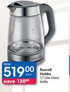 Russell Hobbs 1.7Litre Glass Kettle-Each