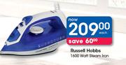 Russell Hobbs 1600 Watt Steam Iron-Each