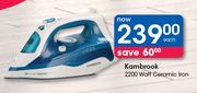 Kambrook 2200 Watt Ceramic Iron-Each
