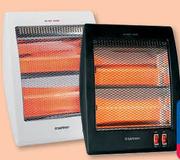 Safeway 2-Bar Quartz Heater (Black Or White)-Each