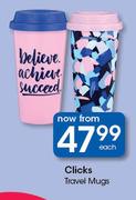 Clicks Travel Mugs-Each