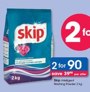Skip Intelligent Washing Powder-2 x 2Kg