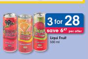 Liqui Fruit-3 x 330ml