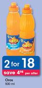 Oros-2 x 500ml