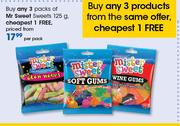 Mr Sweet Sweets-125g Per Pack