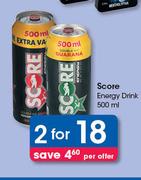 Score Energy Drink-2 x 500ml