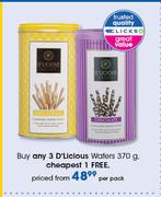 D'Licious Wafers-370g Per Pack