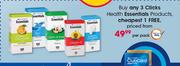 Clicks Health Essentials Products-Per Pack