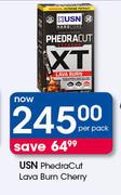 USN PhedraCut Lava Burn Cherry-Per Pack