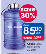 Clicks Large Water Bollte-2.2Ltr Each