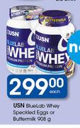 USN Bluelab Whey Speckled Eggs Or Buttermilk-908g  Each