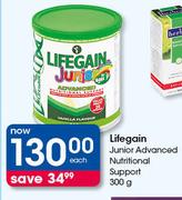 Lifegain Junior Advanced Nutritional Support-300g Each