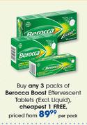 Berocca Boost Effervescent Tablets-Per Pack