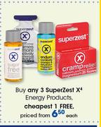 SuperZest X4 Energy Products-Each